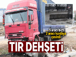 Gaziantep'te tır dehşeti