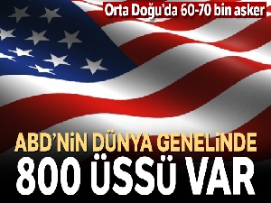 ABD'nin dünya genelinde 800 üssü var