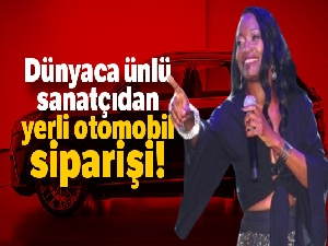 Dünyaca ünlü sanatçı Della Miles'ten yerli otomobil siparişi