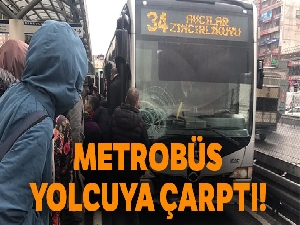 Şirinevler'de metrobüs yolcuya çaptı, 1 kadın yaralandı