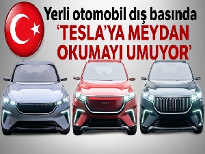 Yerli otomobil dış basında: 'Erdoğan, Tesla'ya meydan okumayı umuyor'
