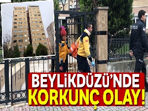 Beylikdüzü'nde iki çocuk annesi kadın, eşini öldürdü