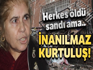 İnanılmaz kurtuluş