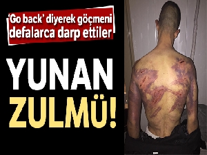 ‘Yunan zulmü' göçmen kamerasında