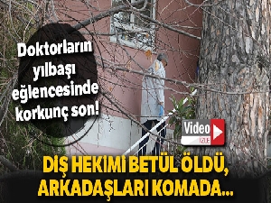 Denizli'de doktorların katıldığı yılbaşı eğlencesi facia ile bitti