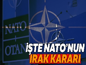 NATO'dan Irak kararı