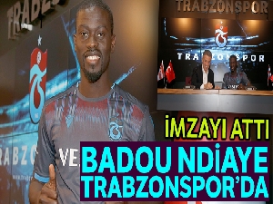 Trabzonspor, Senegalli oyuncu Ndiaye ile sözleşme imzaladı