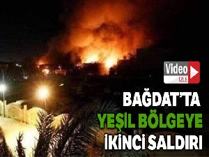 Bağdat'ta Yeşil Bölge'ye ikinci saldırı