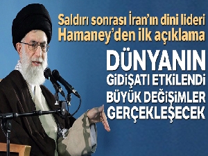İran Dini Lideri Hamaney: 'Dünyanın gidişatı etkilendi, büyük değişimler gerçekleşecek'