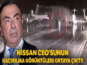 Nissan CEO'sunun Atatürk Havalimanı'nda kaçırılma görüntüleri ortaya çıktı