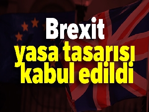 Brexit, İngiliz Parlamentosu'ndan geçti