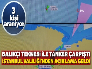 Rumelifeneri açıklarında balıkçı teknesi battı