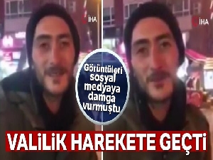 Başkentte sokakta kalan gence valilik sahip çıktı