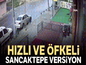 Sancaktepe'de film sahnelerini aratmayan kaza kamerada