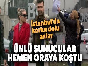 İntihar etmek isteyen şahsı gören ünlü sunucular olay yerine koştu