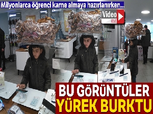 Simit tablasıyla girdiği bayide telefonla oynayan çocuğun görüntüleri yürek burktu