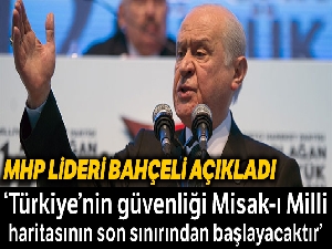 MHP Genel Başkanı Devlet Bahçeli: “Coğrafyanın mesajına kulak verip birlik ve beraberlik çağrısı yapıyoruz"