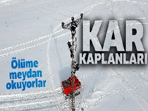 'Kar Kaplanları', köyleri elektriksiz bırakmamak için ölüme meydan okuyor