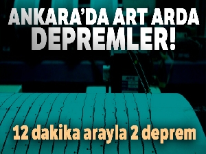 Ankara'da deprem oldu (Son depremler)