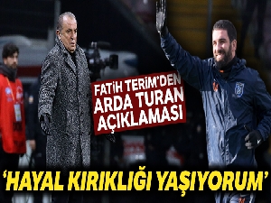 Fatih Terim: "Hayal kırıklığı yaşıyorum"
