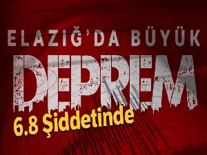 Elazığ'da 6,8 büyüklüğünde deprem! 19 kişi hayatını kaybetti, 782 kişi yaralandı