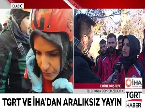 TGRT ve İHA'dan aralıksız yayın