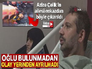 Depremin sembol isimlerinden Azize Çelik'in ailesi enkazdan böyle çıkarıldı