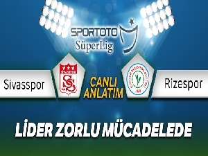 Lider Sivasspor son anda puanı kaptı! Maç sonucu: Sivasspor 1 - 1 Rizespor