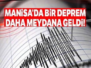 Manisa'da 4.1 büyüklüğünde bir deprem daha