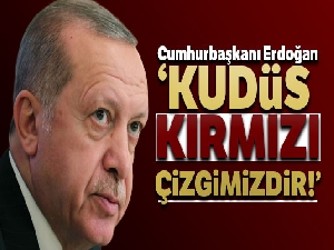Cumhurbaşkanı Erdoğan'dan ABD'nin sözde barış planına tepki