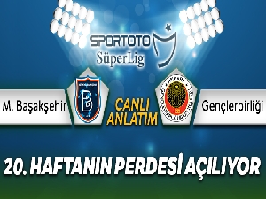 M. Başakşehir Gençlerbirliği Canlı Anlatımı