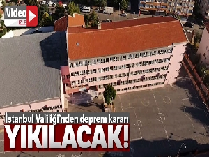 İstanbul'da depremde ağır hasar gören 8 okula yıkım kararı