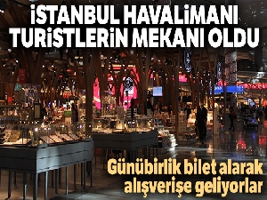 İstanbul Havalimanı Arap turistlerin alışveriş merkezi oldu