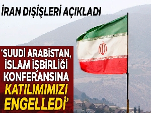 İran Dışişleri Sözcüsü Musevi: ”Suudi Arabistan, İslam İşbirliği Konferansına katılımımızı engelledi”