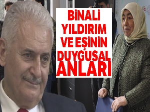 Binali Yıldırım ve eşi Semiha Yıldırım okul açılışında gözyaşı döktü