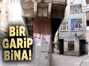 Diyarbakır'da bir garip bina