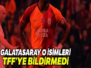 Galatasaray, Yuto Nagatomo ve Luyindama'yı TFF'ye bildirilen takım listesine dahil etmedi