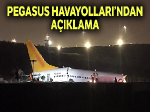 Pegasus Havayollarından açıklama