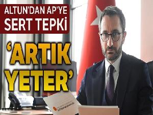 İletişim Başkanı Altun: 'Avrupalılar, teröristlere karşı adım atma konusunda sessizlik içindeler'