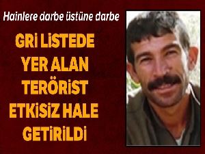 İçişleri Bakanlığı: '500 bin TL'ye kadar ödülle Gri Liste'de yer alan terörist etkisiz hale getirildi'