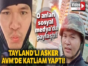 Tayland'da bir asker AVM'de katliam yaptı: Çok sayıda ölü var