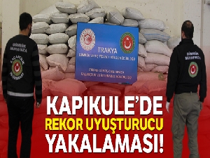Kapıkule'de 2 ton 70 kilogram esrar ele geçirildi! Rekora imza atıldı