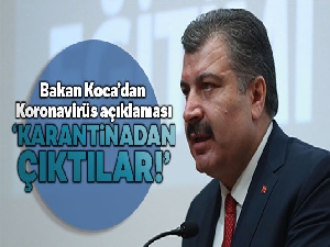 Bakan Koca: 'Koronavirüs tespitinde üretilen yerli kit 90-120 dakikalık sürede sonuç veriyor'