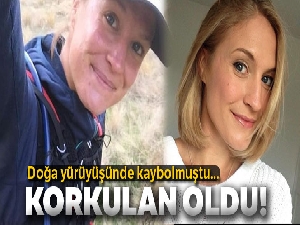 İngiliz doğa yürüyüşçüsünün cansız bedeni bulundu