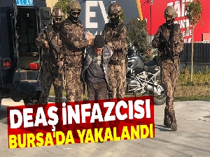DEAŞ infazcısı Bursa'da yakalandı