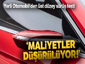 Yerli otomobile teknoloji bazlı üst düzey sürüş testi