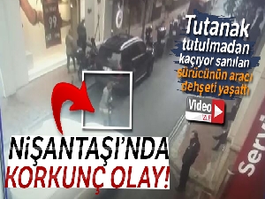 Nişantaşı'nda kavga esnasında kontrolden çıkan araç yaşlı kadını ezdi
