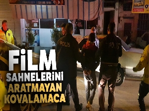 İzmir'de film sahnelerini aratmayan kovalamaca