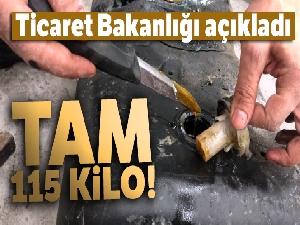 Ticaret Bakanlığı açıkladı! 115 kg ele geçirildi