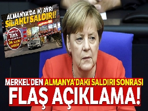 Merkel'den Hanau'daki saldırıyla ilgili açıklama!